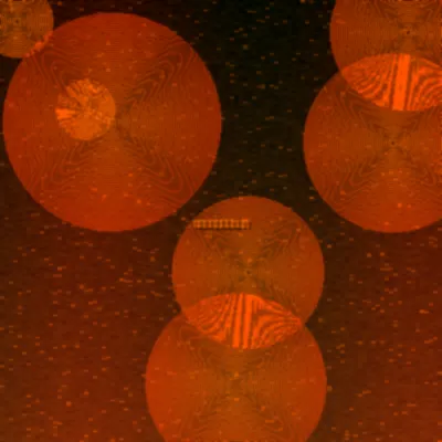 福彩快乐八双色球红蓝熔岩球图标